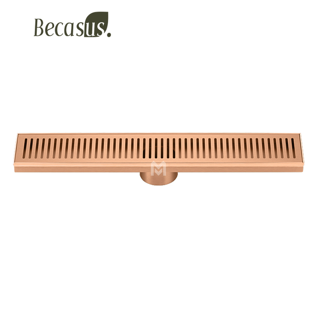 Inserte la cubierta de la rejilla del drenaje del piso, recogedor de pelo del ba&ntilde;o, canal de salida lateral antiolor, lineal, restaurante, ducha, durabilidad, drenaje del piso